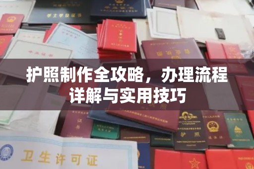钦州护照制作全攻略，办理流程详解与实用技巧