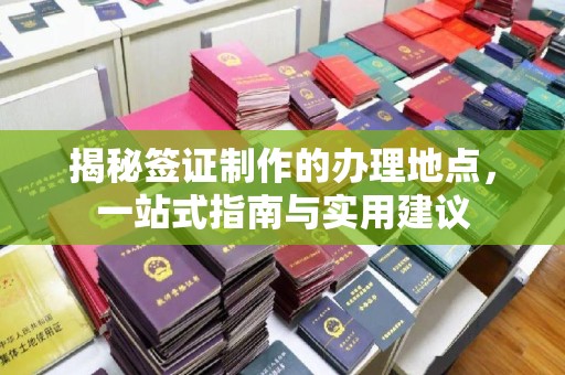钦州揭秘签证制作的办理地点，一站式指南与实用建议